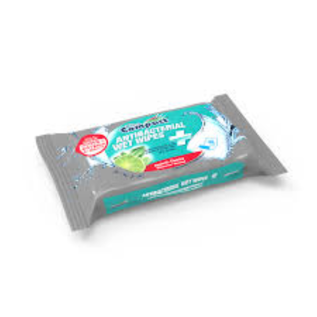 ULTRA COMPACT ANTIBACTERIAL WIPES 40'S